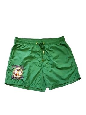 BAIN DE MER ST TROPEZ DOLCE VITA Men's Green LUXURY SWIMWEAR Trunks NWT NEW